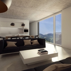 Innenansicht Wohnzimmer